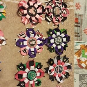 Multiple Handmade Girls Hairbows